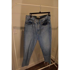 The Madewell Momjean in Melva Wash